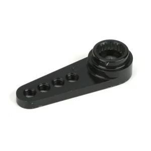 Dynamite Machined Alloy Servo Horn - Single - Black - JR 23T Fitment