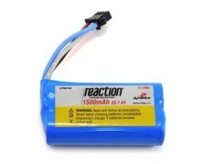 ProBoat React 17 Spare Battery - 7.4V 1500mAh 2S Li-Ion