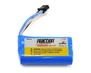 ProBoat React 17 Spare Battery - 7.4V 1500mAh 2S Li-Ion