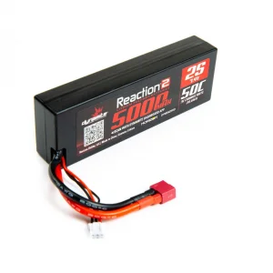 7.4V 5000mAh 2S 50C LiPo - Hardcase: Deans