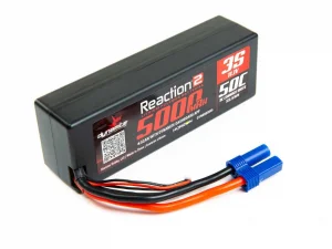 11.1V 5000mAh 3S 50C LiPo - Hardcase: EC5