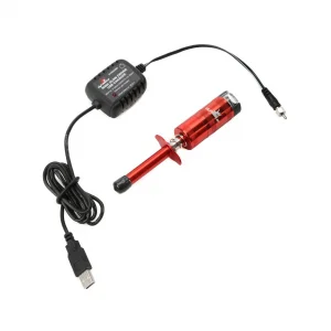 Metered Ni-Mh Glow Starter with USB Charger