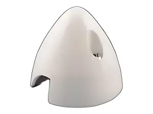 Spinner 2 Blade White 38mm/1.5