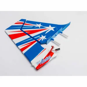 Painted Vertical Fin and Rudder w/LED Decathlon 1.2m