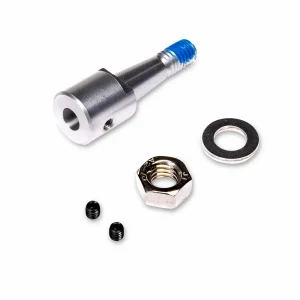Rotor Motor Shaft with Nut: 80mm EDF