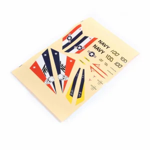 Decal Set: F-14 Tomcat 40mm Twin EDF ** CLEARANCE **