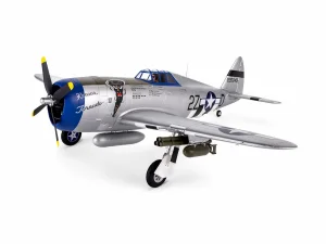 E Flite P-47 Razorback 1.2m - BNF Basic AS3X