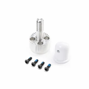Prop Adapter And Spinner Nut - White: RC-45J 1.5m