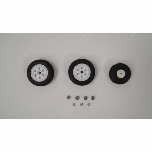 Wheel Set - Gray: F-16 Falcon 80mm