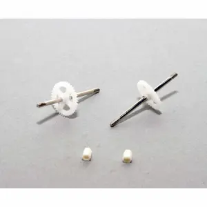 E Flite UMX Micro Propeller Shaft with Gear (2)