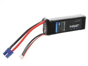 E Flite Thrust VSI LiPo With LED Indicator - 11.1V 3S 2400mAh 40C - EC3 Connector