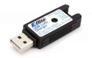 E Flite Micro 1S 350mA USB Charger
