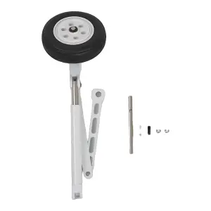 Main Gear Left Strut - Gray: F-16 Falcon 80mm