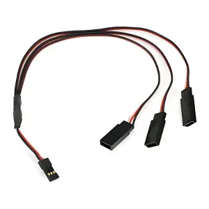 10 - 15 Size Dual Plug Y Harness
