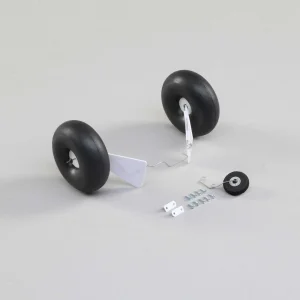 Landing gear set w/float wire - screws: UMX Timber