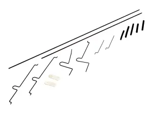 Sbach 342 Ultra Micro Pushrod Set