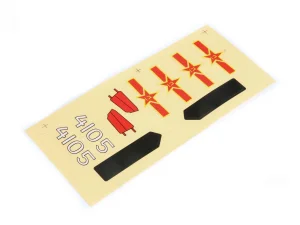 Decal Sheet: UMX Mig 15 BNFS