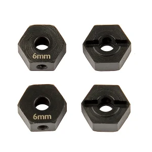 Element RC FT Enduro Wheel Hexes - 6 mm - Steel