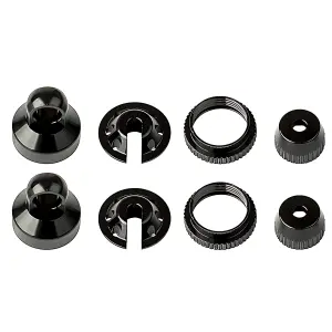 Element RC Enduro Shock Parts - Black Aluminium