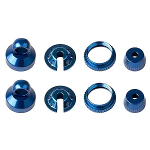 Element RC Enduro Shock Parts - Blue Aluminium