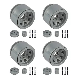 Element RC Enduro Trigon Wheels 1.55In Silver