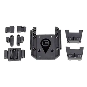 Element RC Enduro IFS Gearbox And Servo Mounts Set - Hard