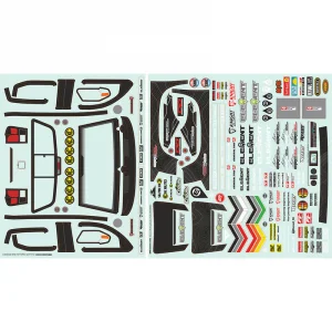 Element RC Enduro Ecto Decal Sheet