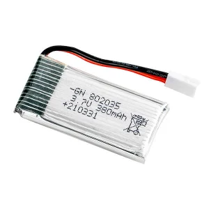 Eazy RC Pa-18 3.7V 380Mah Battery (Jst Plug)