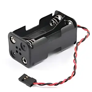 eTronix 4 x AA Battery Case With Futaba Plug