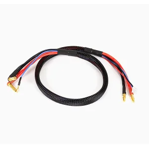 eTronix 4/5mm Battery Plug 2S XH Lipo Charge Lead W/Banana Input