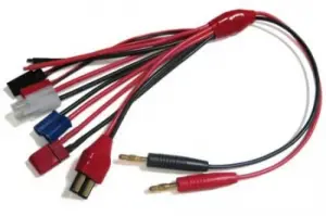 eTronix 4.0mm To Deans/Futaba/JST/Tami Ya/EC3/Trx/Diy Extra Wire