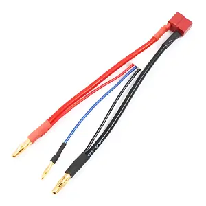 eTronix Balancer Adaptor For Lipo 2S With Deans/4mm/2mm Connector