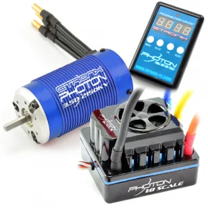 eTronix Photon 1:8 Waterproof 120A ESC Combo With 3.5D 2150kV Motor