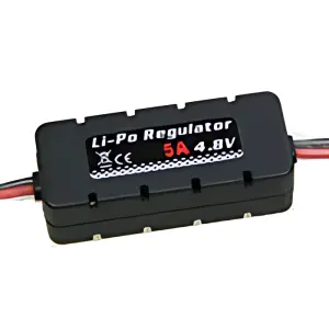 eTronix Li-Po Regulator 4.8V 5A W/Casing 20X14X49mm