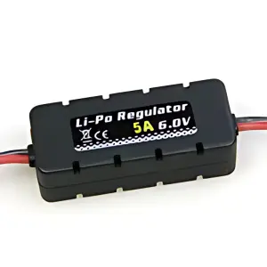 eTronix LiPo Voltage Regulator 6V 5A With Casing 20x14x49mm