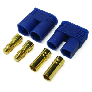 EC3 3.5mm Gold Connectors - 1 Pair Male/Female	