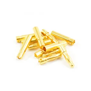 eTronix 4.0mm Gold Connectors (6 Pairs Male/Female)
