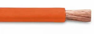 12 AWG Silicone Multi Core Cable - Orange - 100cm