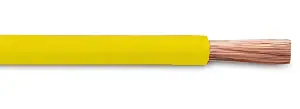 14 AWG Silicone Multi Core Cable - Yellow - 100cm