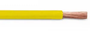 14 AWG Silicone Multi Core Cable - Yellow - 100cm
