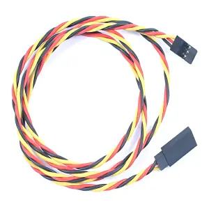 JR Twisted Servo Extension Lead - 90cm (900mm)