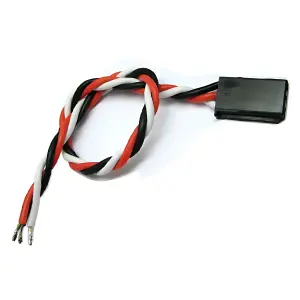 eTronix 15Cm 22AWG Futaba Twisted Servo Wire