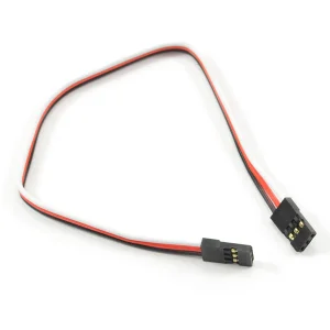 eTronix 30Cm 22AWG Extension Wire W/2 Jr Male Connector