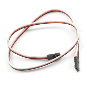 eTronix 40Cm 22AWG Extension Wire W/2 Jr Male Connector
