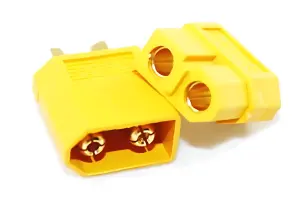 eTronix XT60 Connectors - 1 Pair (Male/Female)