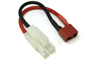 Male Tamiya to Female Deans Adapter (Use Tamiya Packs in Deans Vehicles)