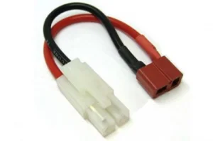 Male Tamiya to Female Deans Adapter (Use Tamiya Packs in Deans Vehicles)