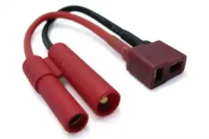 eTronix Female Deans To 4.0mm Connector(W/ Housing) Adaptor