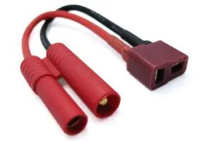 eTronix Female Deans To 4.0mm Connector(W/ Housing) Adaptor