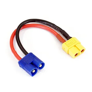 eTronix Female XT60 To Male EC3 Plug Connector Adaptor